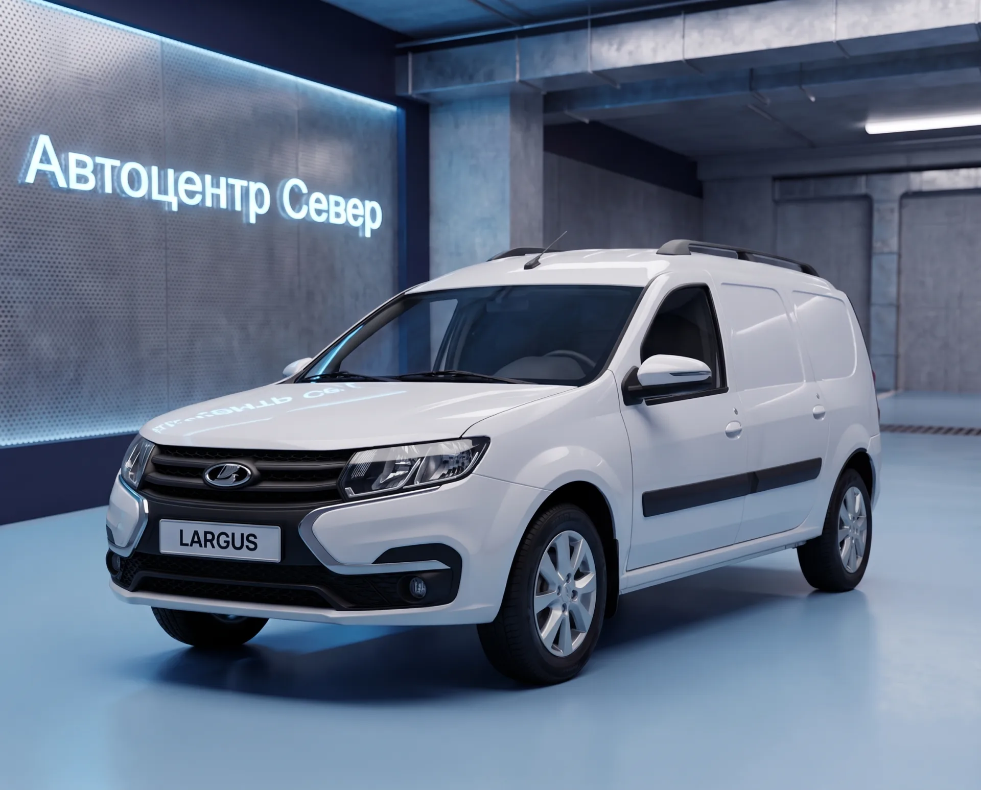 Lada Новый Largus фургон — фото 1